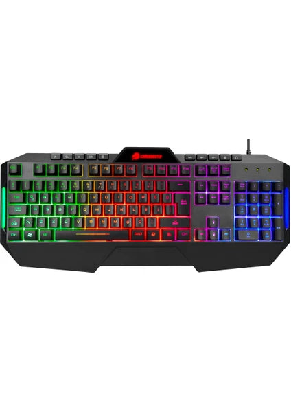 RGB Gaming Klavye G59K – Rainbow Aydınlatmalı Türkçe Q Oyuncu Klavyesi
