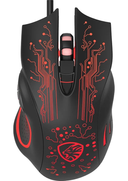 Eagle RGB Gaming Mouse – Makrolu 7200 DPI Oyuncu Mouse