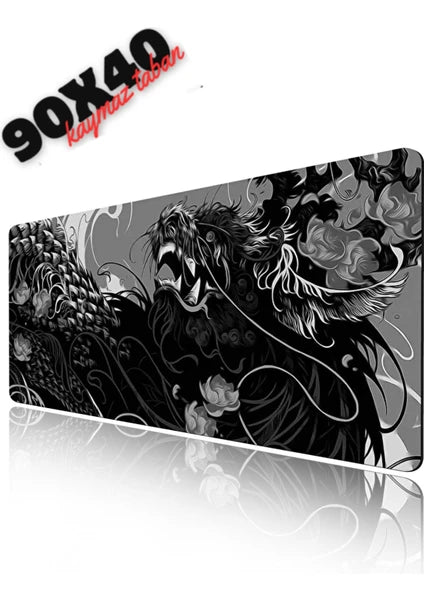 XXL Gaming Mousepad 90x40 – Speed Yüzey Kaymaz Taban Oyuncu Mouse Pad